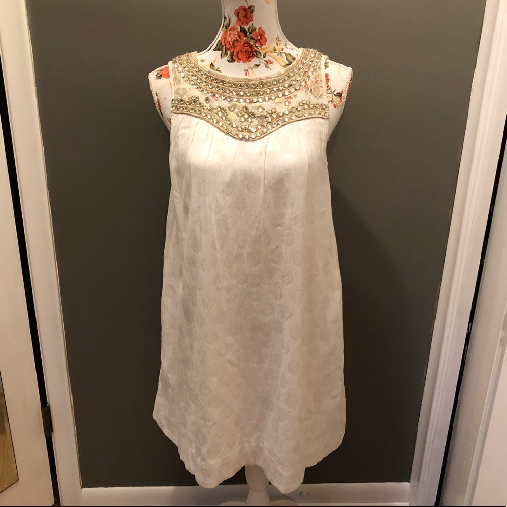 Maeve Grace Jeweled Swing Dress